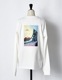 "Roy Taro" Art Print Long Sleeve T-shirt / white