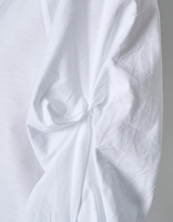 Curiosity Cotton Shirt / white