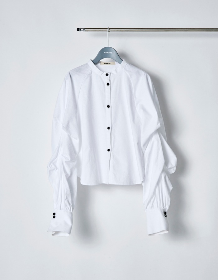 Curiosity Cotton Shirt / white