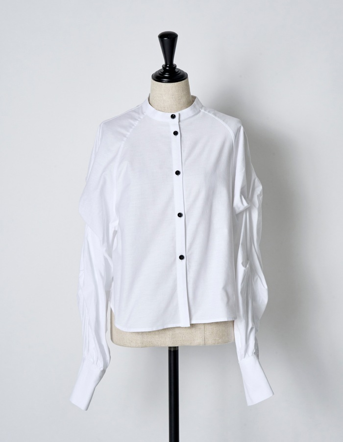 Curiosity Cotton Shirt / white