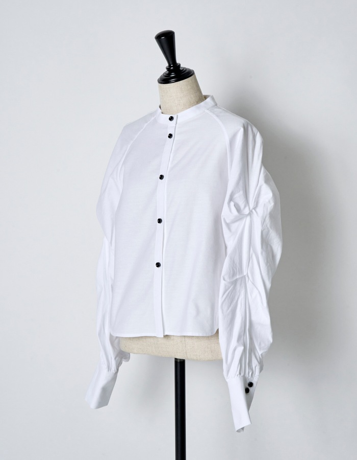 Curiosity Cotton Shirt / white