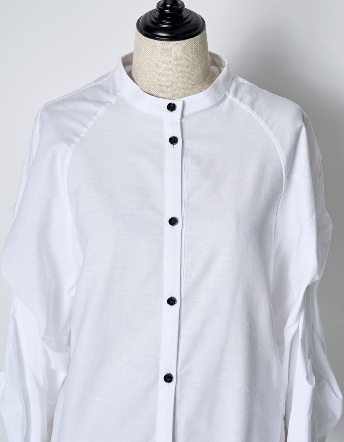 Curiosity Cotton Shirt / white