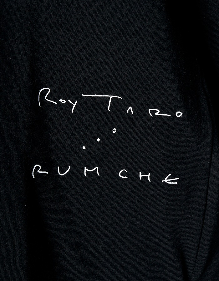 "Roy Taro" Art Print Long Sleeve T-shirt / black