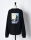 "Roy Taro" Art Print Long Sleeve T-shirt / black