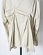 Layered Tuck Jacket / beige