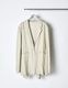 Layered Tuck Jacket / beige