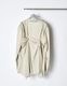 Layered Tuck Jacket / beige