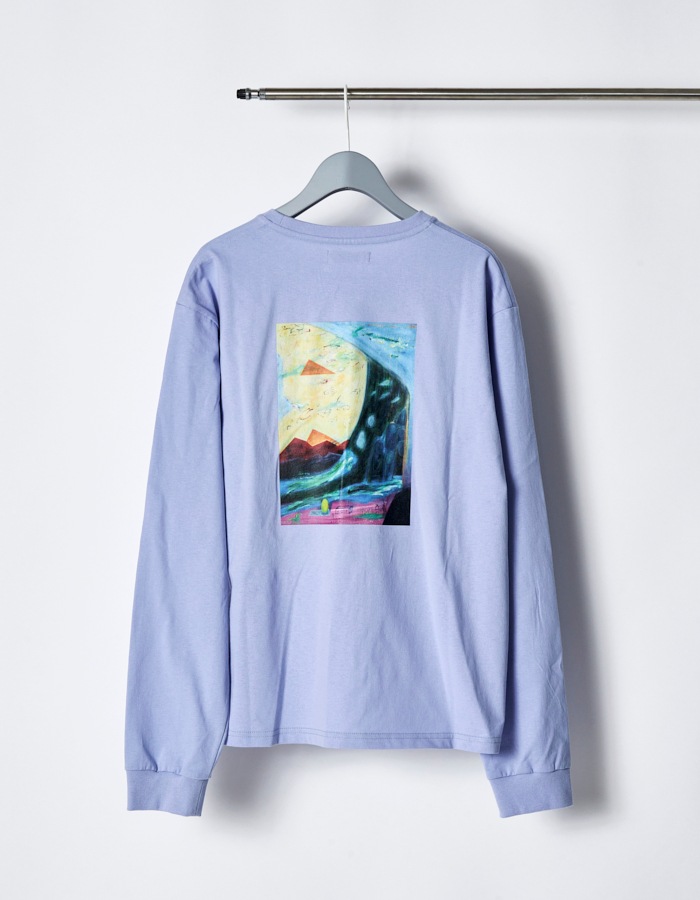 "Roy Taro" Art Print Long Sleeve T-shirt / sax