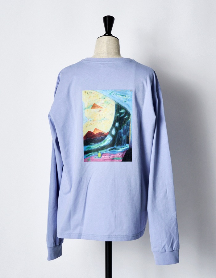 "Roy Taro" Art Print Long Sleeve T-shirt / sax