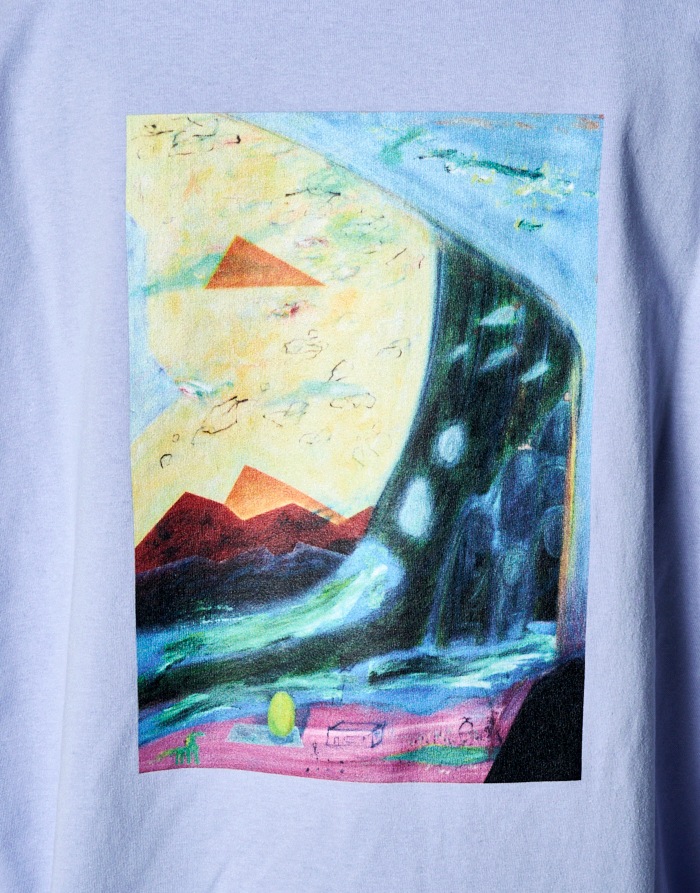 "Roy Taro" Art Print Long Sleeve T-shirt / sax