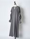 Curiosity Stripe Dress / gray