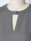 Curiosity Stripe Dress / gray