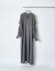 Curiosity Stripe Dress / gray