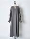 Curiosity Stripe Dress / gray