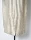 Spangled Stripe Dress / off white