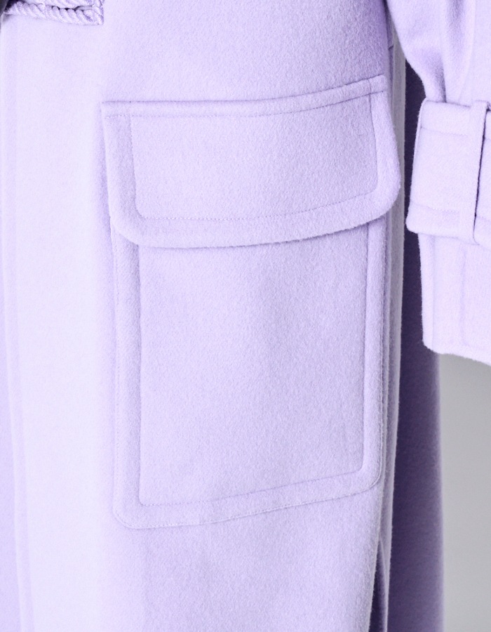 River Duffle Coat / lavender | OUTERS,COAT | RUMCHE OFFICIAL