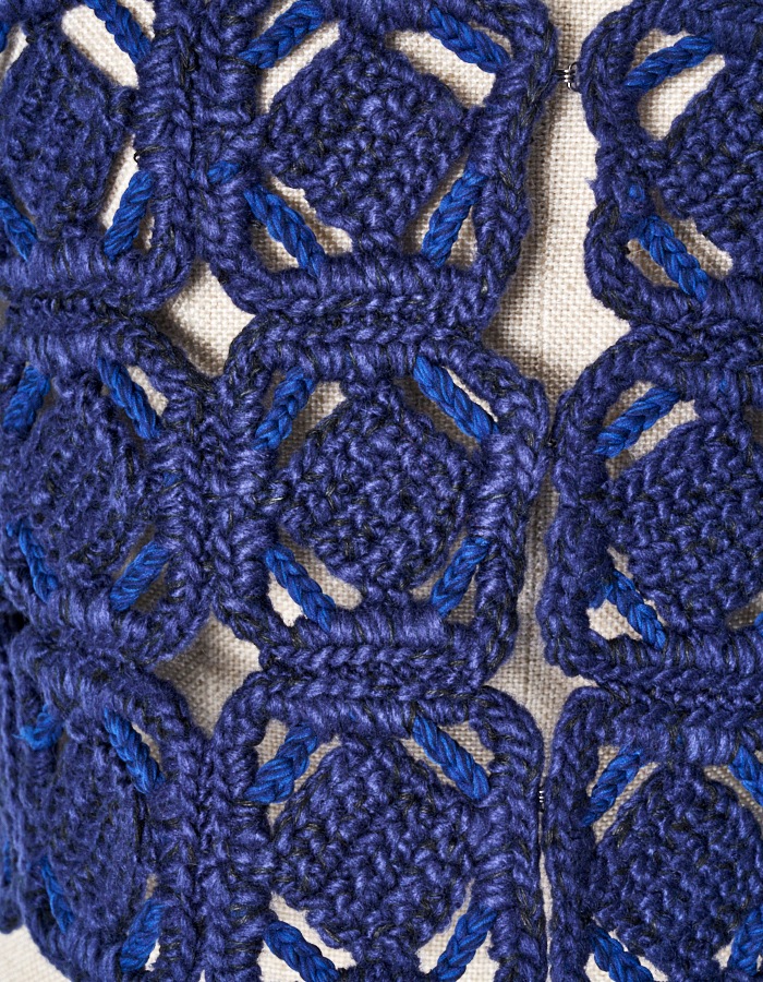 "ORIGAMI" Bustier / navy