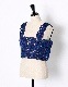 "ORIGAMI" Bustier / navy