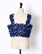 "ORIGAMI" Bustier / navy