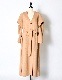 Cutout Shoulder River Coat / camel