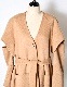 Cutout Shoulder River Coat / camel