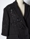 Beads Embroidery Tweed Jacket / black