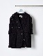 Beads Embroidery Tweed Jacket / black