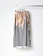 Wing Panel Print Skirt / gray