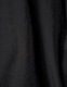Half Moon Ruffle Short Blouse / black
