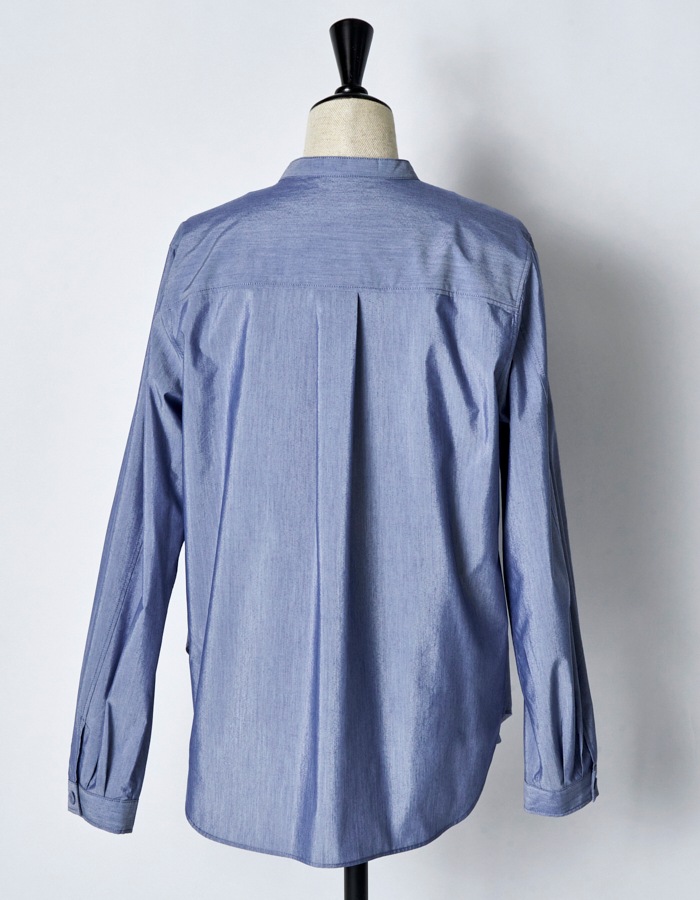 Tuck Chief Band Collar Shirt / sax