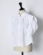 Ballon Sleeve Shirt / white