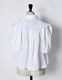 Ballon Sleeve Shirt / white
