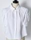 Ballon Sleeve Shirt / white
