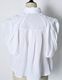 Ballon Sleeve Shirt / white