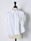 Ballon Sleeve Shirt / white