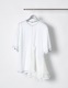 Moon Ruffle Cutsew Tops / white