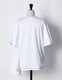 Moon Ruffle Cutsew Tops / white