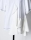 Moon Ruffle Cutsew Tops / white