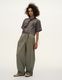 Catch Washer Cropped Tops / gray