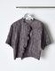 Catch Washer Cropped Tops / gray