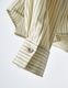 Snowflake Stripe Shirt / ivory