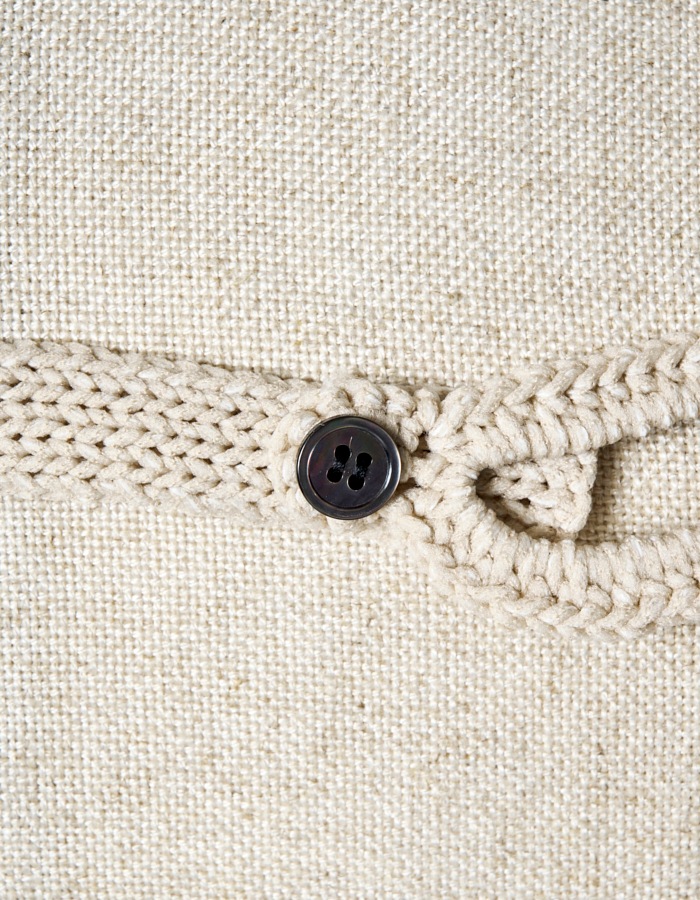 Flower Bond Yarn Harness / beige