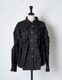 Snowflake Cotton Shirt / black