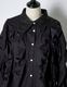 Snowflake Cotton Shirt / black
