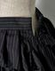 Snowflake Stripe Skirt / black