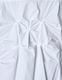 Snowflake Cotton Shirt Dress / white