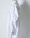 Snowflake Cotton Shirt Dress / white