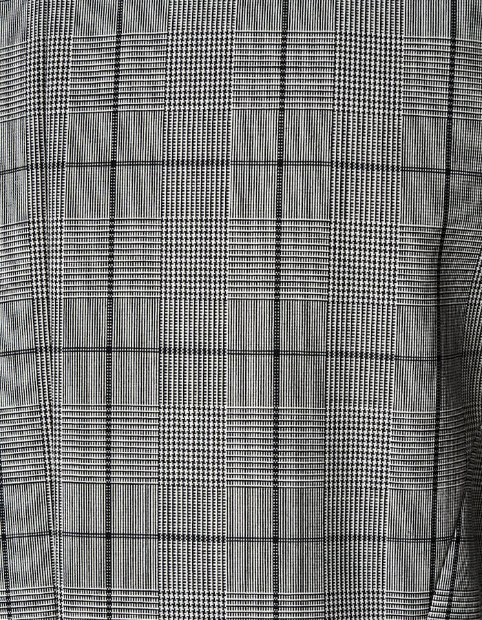 Check Jacket All-in-one / black