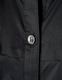 Snowflake Cotton Shirt Dress / black