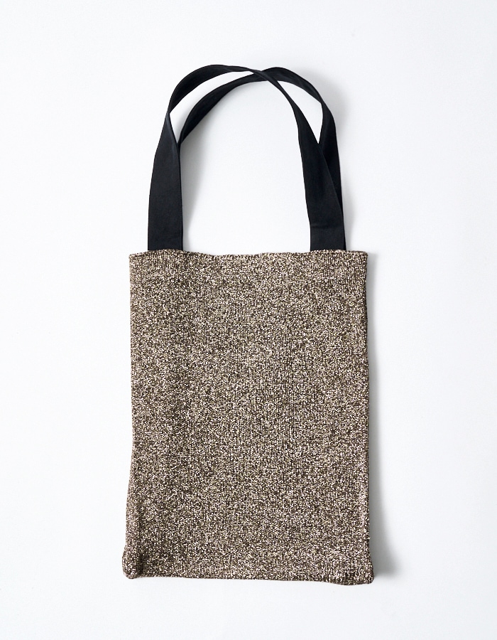 Bond Yarn Tote Bag / gold | BAG | RUMCHE OFFICIAL ONLINE STORE